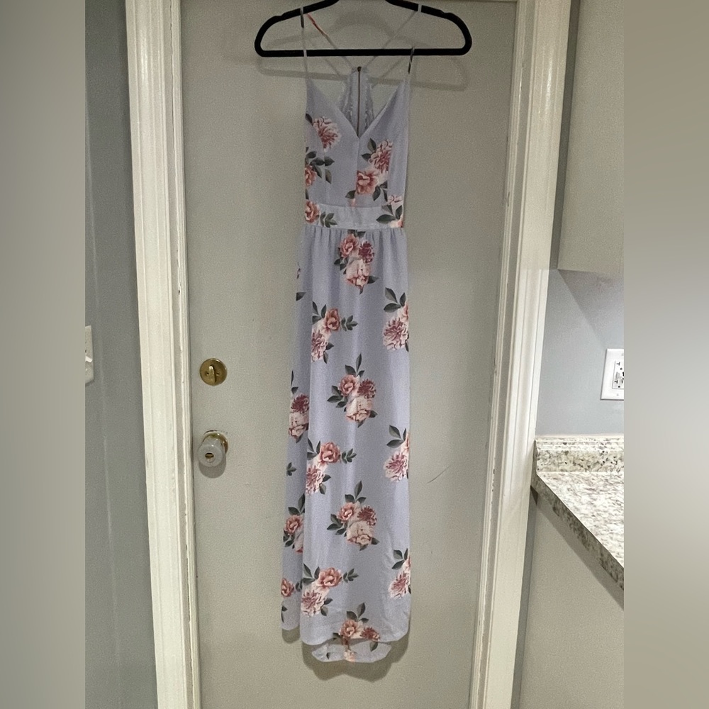 Lavender maxi dress size small